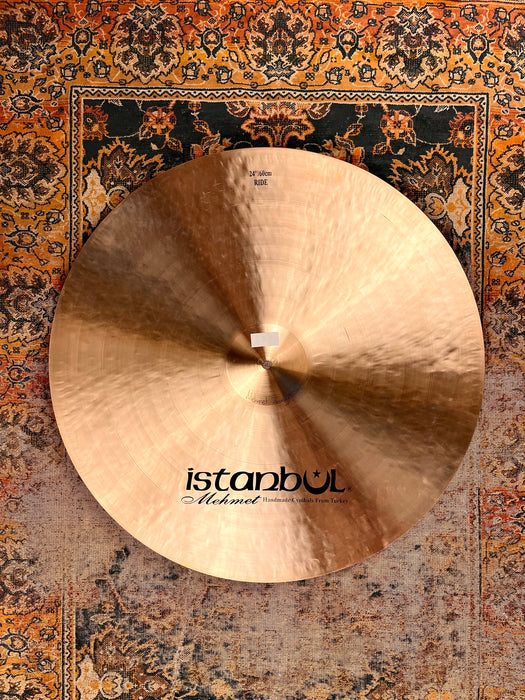 RARE GLOWING 2 FOOT ISTANBUL MEHMET LEGEND 24” Ride 2777 g CRASH Immaculate Amazing