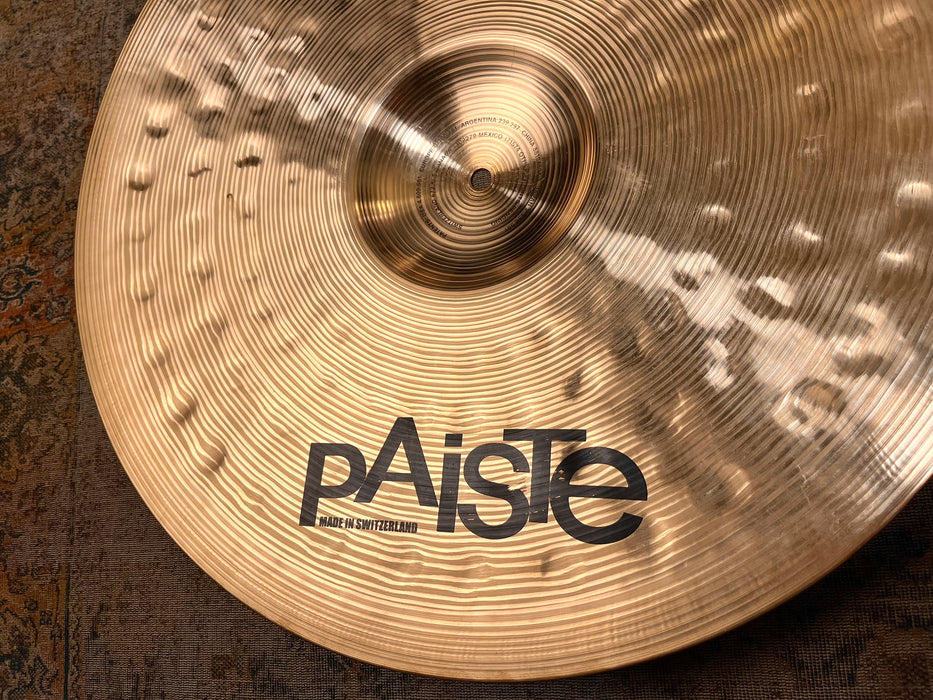 PAISTE Signature DRY HEAVY Ride 21” 3322 g DANNY CAREY! Hard To Find! DISCONTINUED! Fantastic!