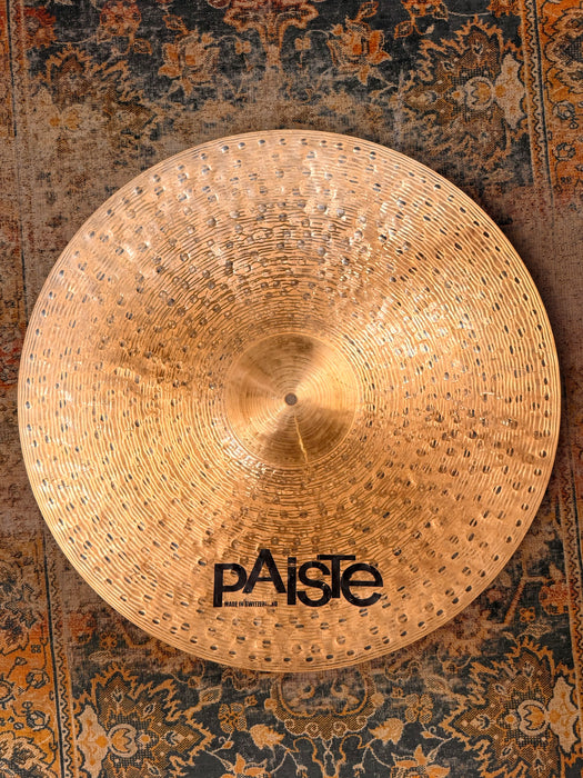 Goldilocks Paiste TRADITIONAL PROTOTYPE 22” LIGHT COMPLEX Ride Crash High Profile 2494 g Unique