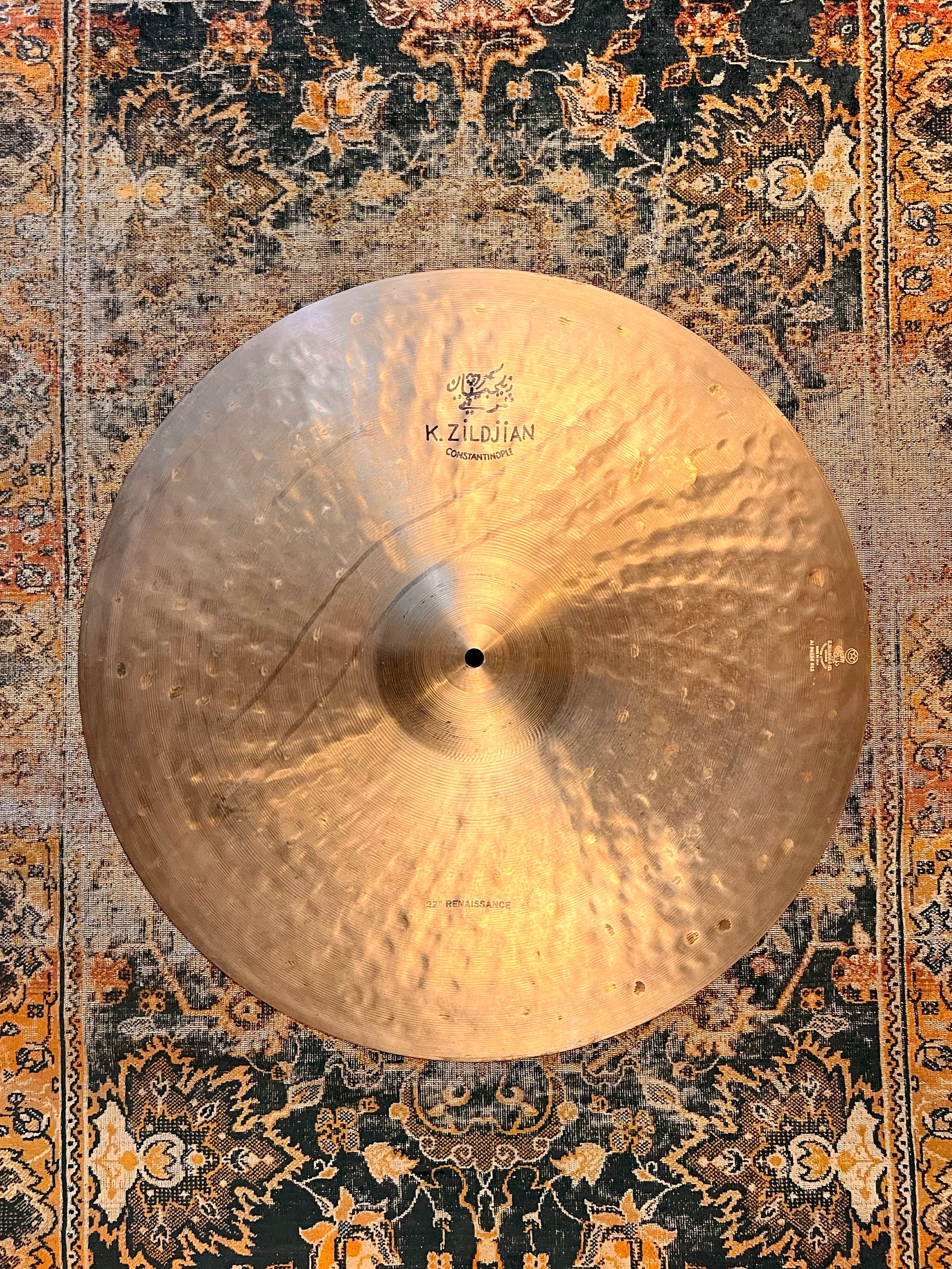 GOLDEN Complex Zildjian K Constantinople Renaissance Ride 22