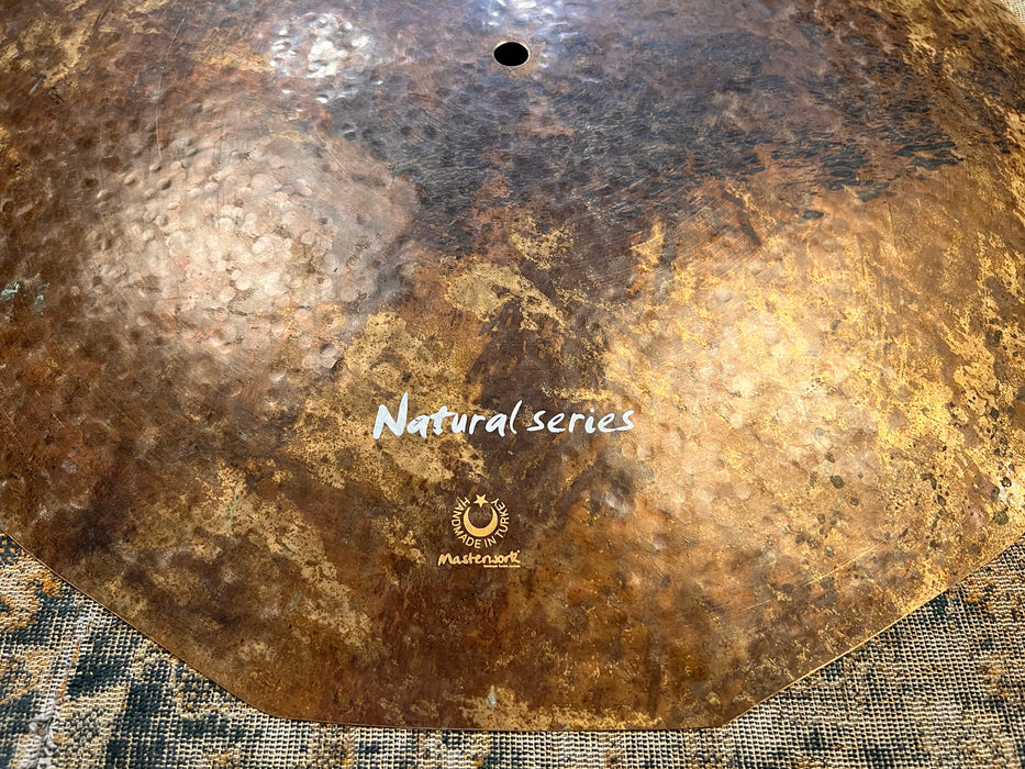 Unique Masterwork Dodecagon Unlathed Raw Natural 19” Paper Thin Flat Ride 1197 g MINT