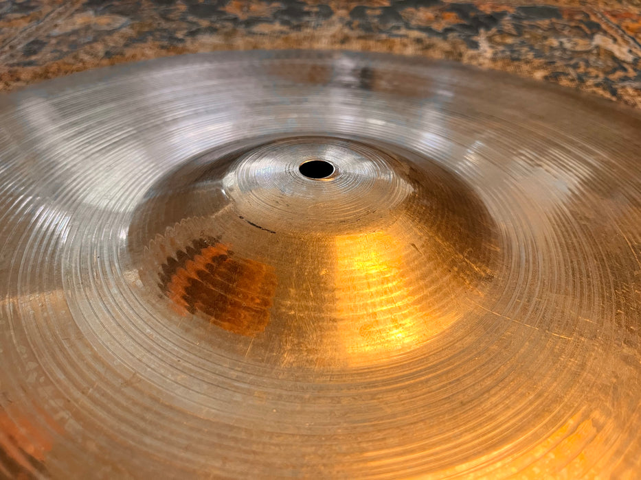 RARE Vintage 1970s A & CIE Zildjian 24” Ride Crash LIGHT Mellow 2 FOOTER! Orig BRILLIANT ONLY 3570 g