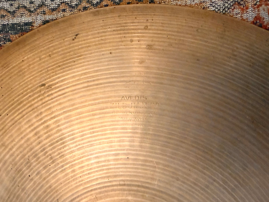 1960s Vintage Zildjian 15” Hihats THIN 1015 1125 g PERFECT RINGO Light and Smooth