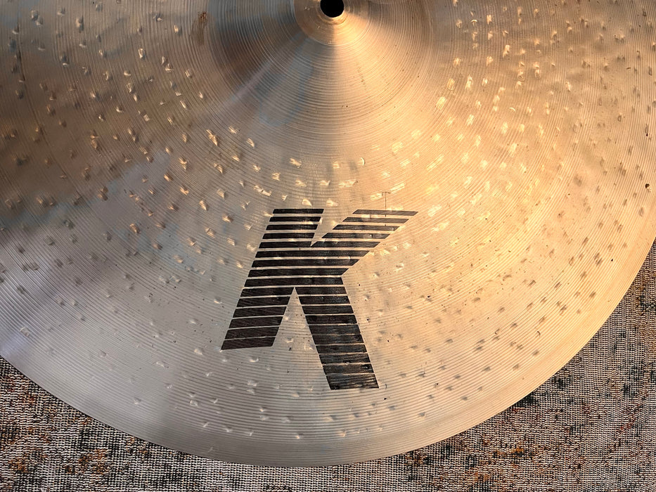 Zildjian K CUSTOM DARK Ride 20” 2154 g CRASHABLE Versatile! Don’t Pay $500 for a guess!