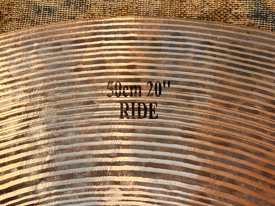 Rare DARK Complex Istanbul Mehmet MC Jazz Ride 20" 1848 g SUPER Dark Crash! PERFECT