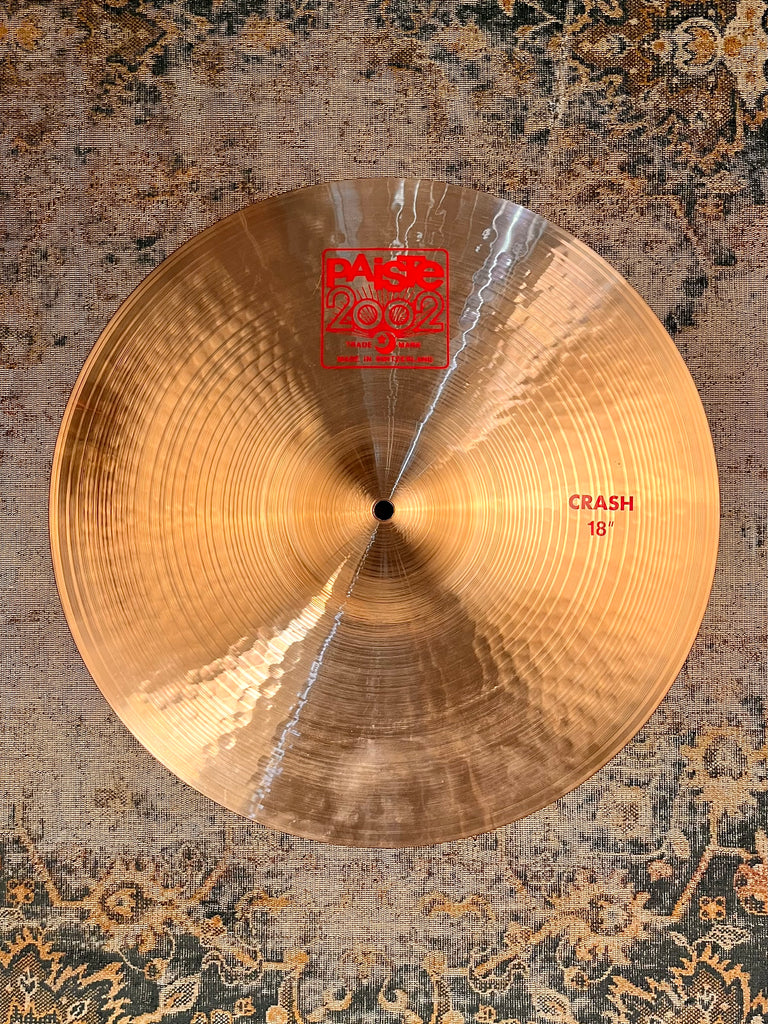 Paiste 2002 Crash 18” 1450 g Amazing Shape! CLEAN! Classic Iconic