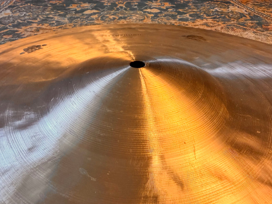 Zildjian K MEGA BELL? COULD BE! 20” PENETRATING K BELL at 3282 g Cluster Hammering IMMACULATE