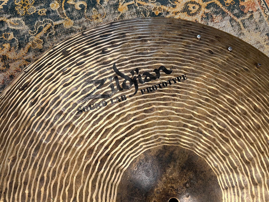 ULTRA DRY Unique Zildjian PROTOTYPE K Custom High Definition Ride 22” 2568 g