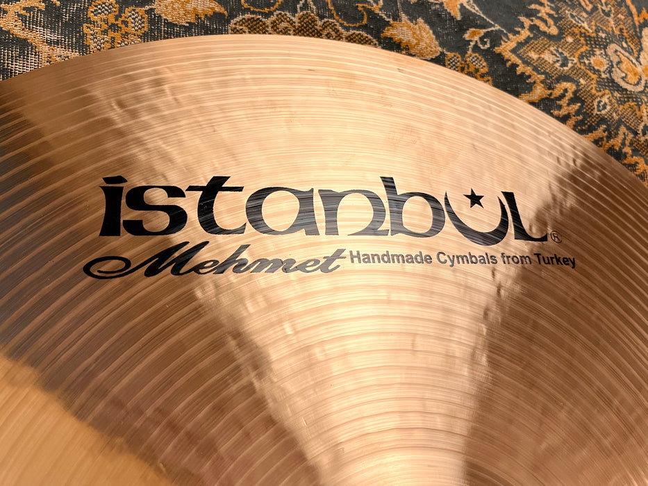 VERSATILE ISTANBUL Mehmet 24” Big Ride 3486 g IMMACULATE Crash Ride DARK! Glorious