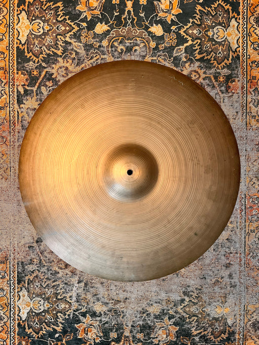 BIG Light 1960s Vintage Zildjian 22” Light Crash Ride 2684 g Complex Full Crash GORGEOUS! Versatile