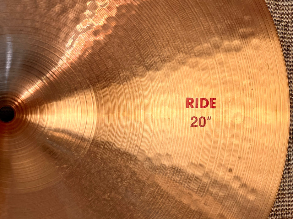 PAISTE 2002 Ride 20" 2420 g Famous Tone! CLEAN Classic! Don’t Pay $375 For A GUESS!!