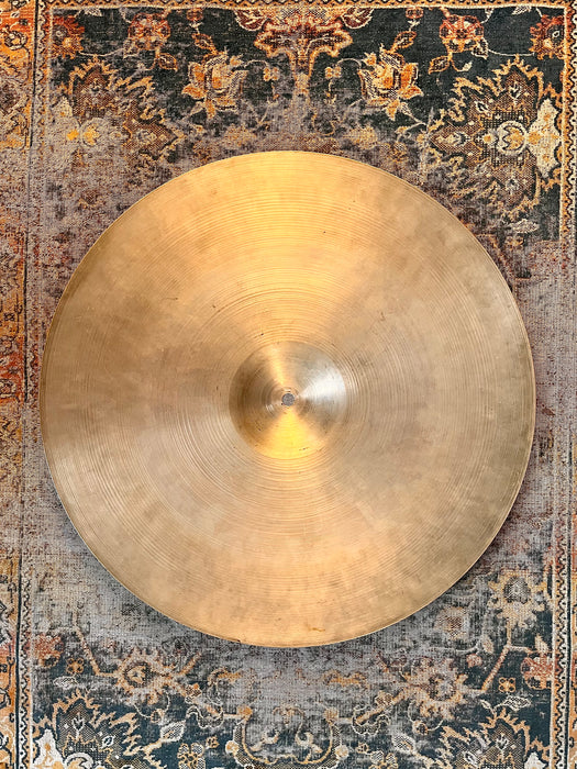 RINGO FULL Versatile 1960s Vintage ZILDJIAN 20” Light CRASH RIDE Only 2122 g CLEAN