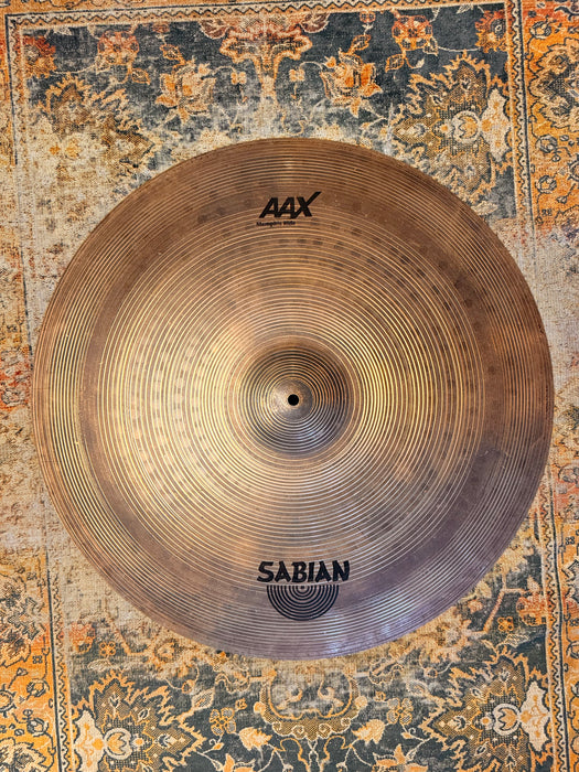 Sabian CUSTOM 24” Memphis Ride 2 FOOT Light Dry Beauty! One Of Kind! Perfect Shape! 3442 g