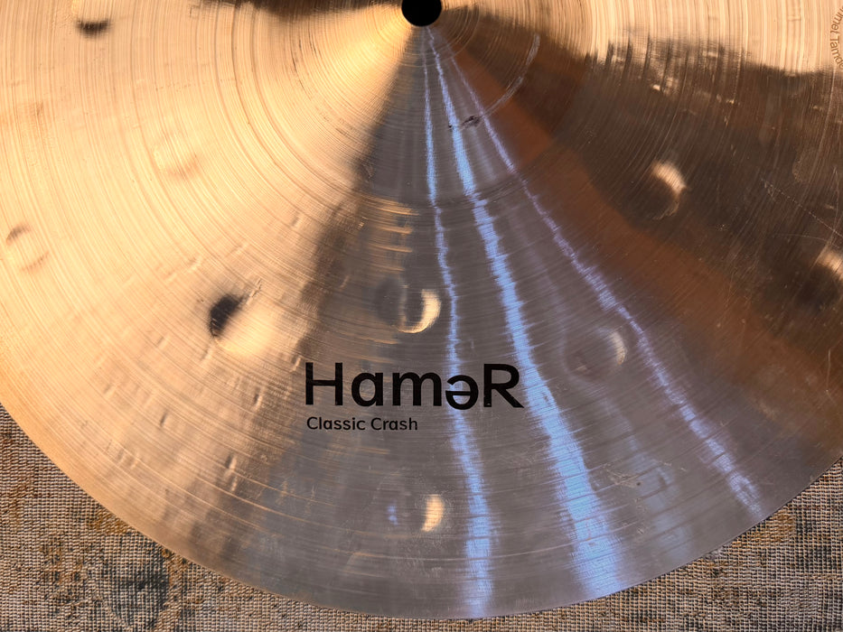 Warm Mellow ISTANBUL Mehmet 17” Crash PERFECT Shape! Sounds Amazing! Hamer Classic at 1138 g