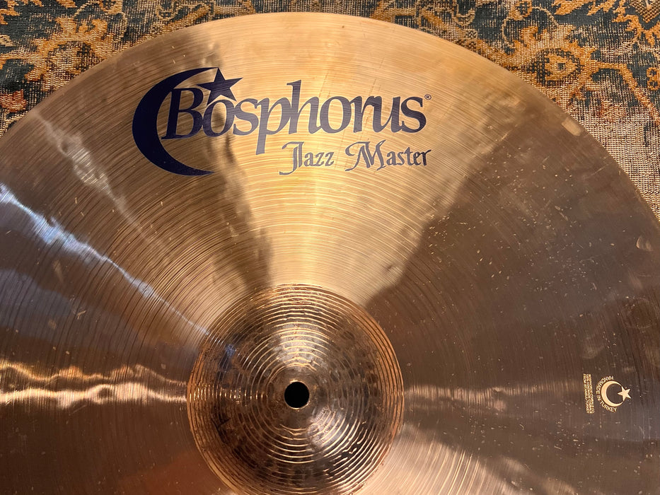 ULTRA LIGHT Papery COMPLEX Bosphorus JAZZ MASTER 20” Paper Thin Ride Crash 1360 g MINT