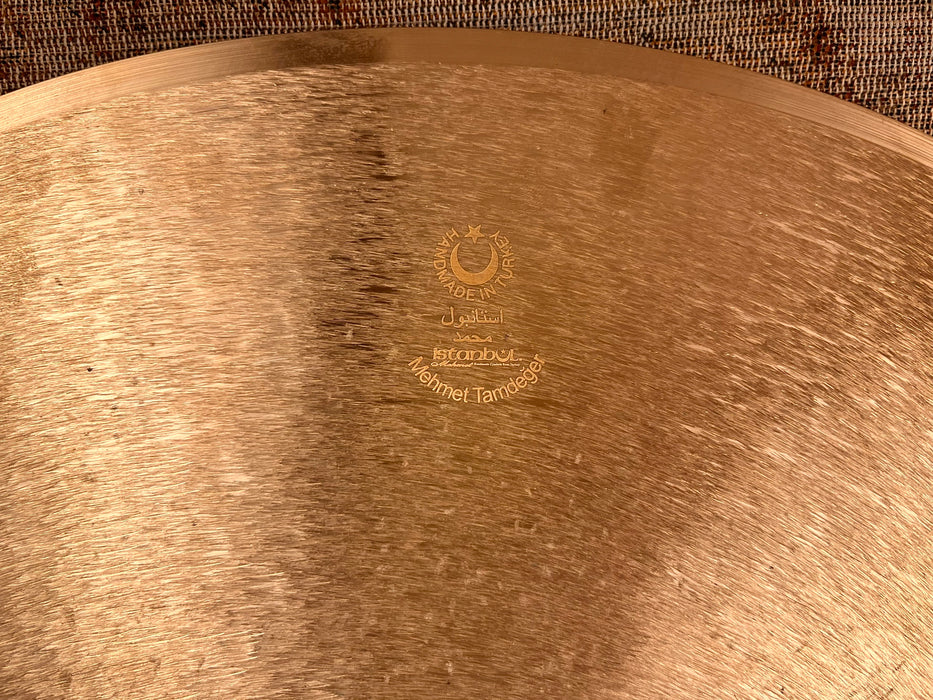 BRUSHED Finish ISTANBUL Mehmet Horacio EL Negro Hernandez Light Ride 22” 2492 g INCREDIBLE
