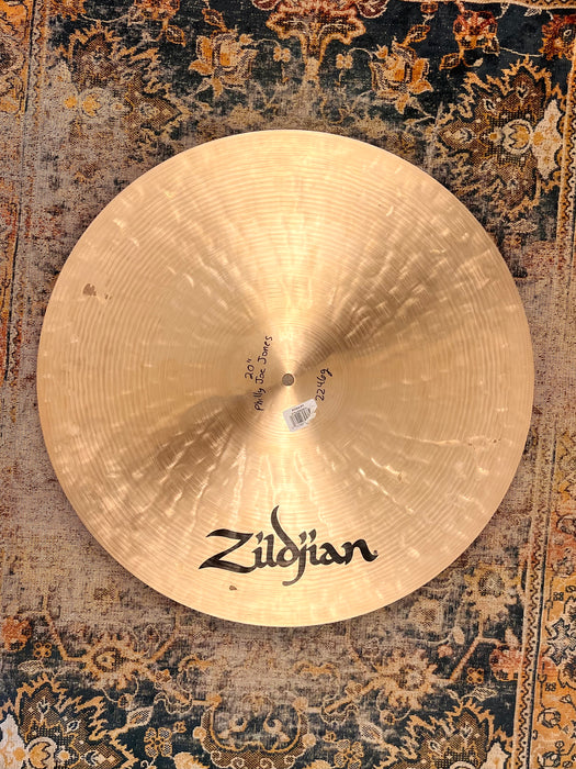 Zildjian PHILLY JOE JONES K CONSTANTINOPLE 20” Ride 2246 g IMMACULATE! Semi-Dry Dark & LOW!