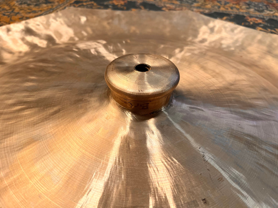 ENORMOUS UNIQUE NONAGON 27” 9 Sided CHINA Effects Cymbal 3438 g Beautiful!
