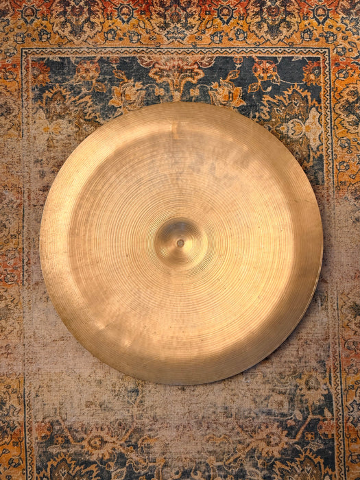 Vintage Zildjian Pang China 20” EXOTIC COMPLEX Tone 2072 g Mellow w UNIQUE Steep Profile