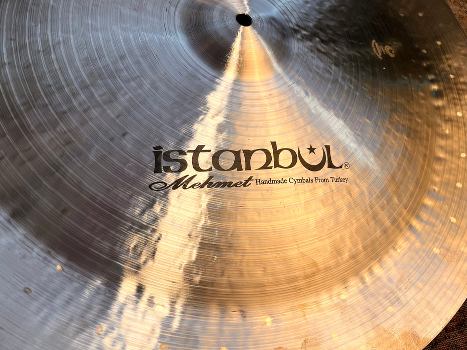 Mellow Old School ISTANBUL Mehmet 22” FACTORY SWISH China 1834 g WARM EXOTIC Complex! Amazing!