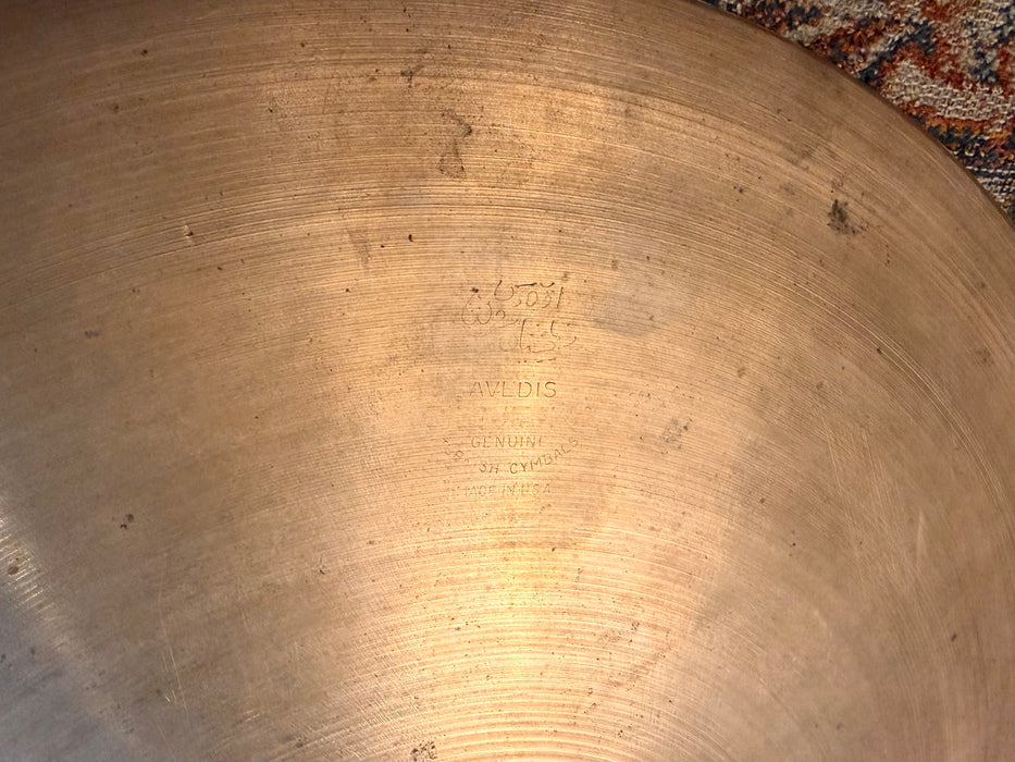 ULTRA PAPERTHIN Vintage 1960s Zildjian 14” Hihats PLAY LIKE 1940s ONLY 622 680 g Whispy Complex