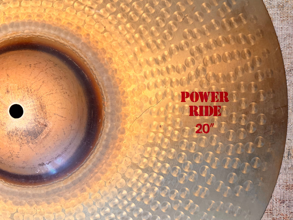RARE PAISTE Red Label RUDE 3000 POWER RIDE at an AUSPICIOUS 3000 grams BEAUTY!