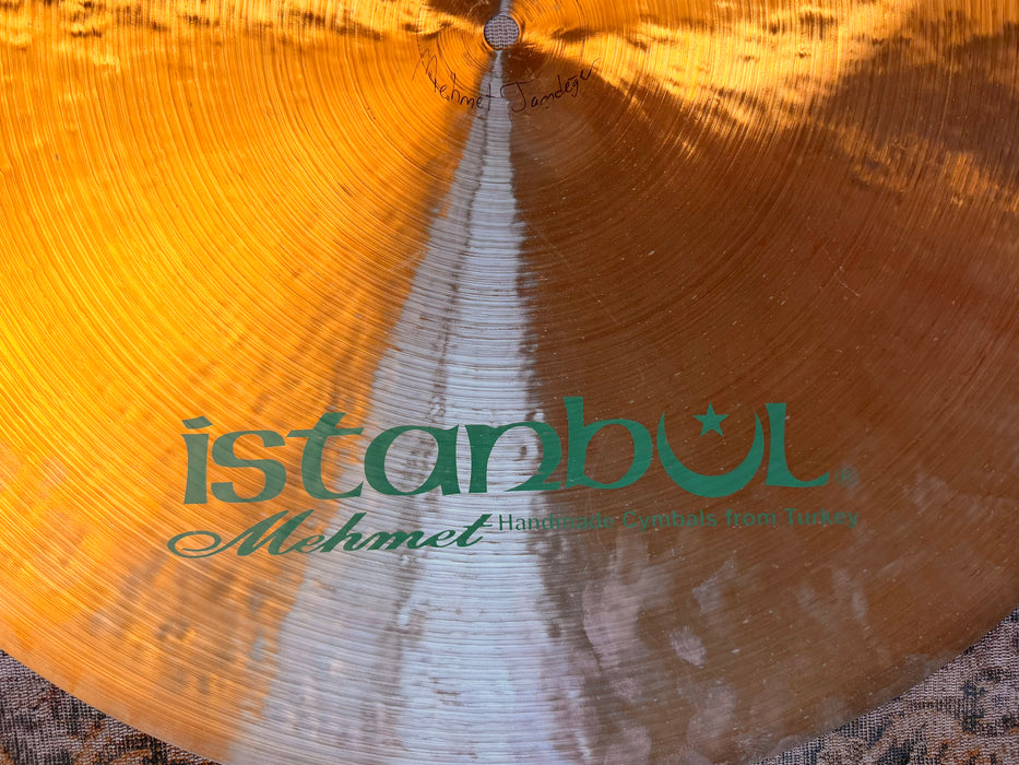 ISTANBUL Mehmet HORACIO EL NEGRO FLAT RIDE 22” Sizzle Immaculate! 2498 g Stunning! Controlled! Ultra Mellow!