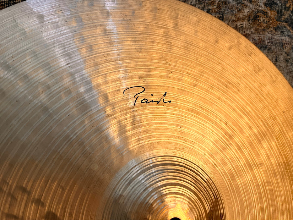 Paiste TRADITIONAL Thin Crash 17” 1097 g CLEAN! Amazing Warm Complex! DON’T PAY $550!!