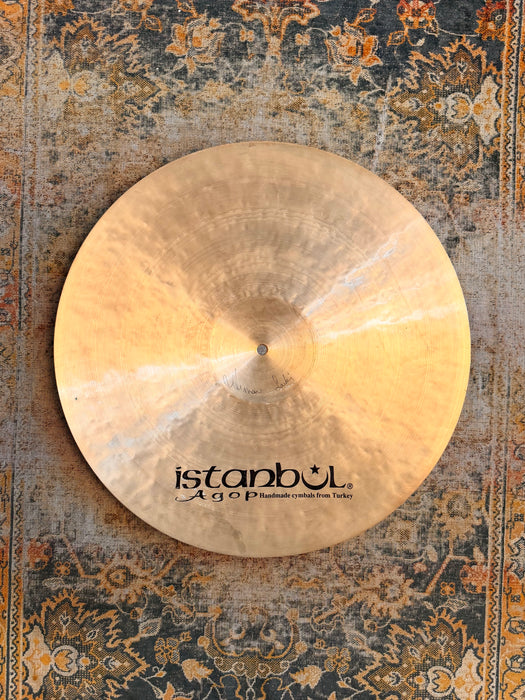 Earlier ISTANBUL Agop Mel Lewis 19” Crash Ride 1722 g Warm With Great Stick Attack! CONTROLLED!