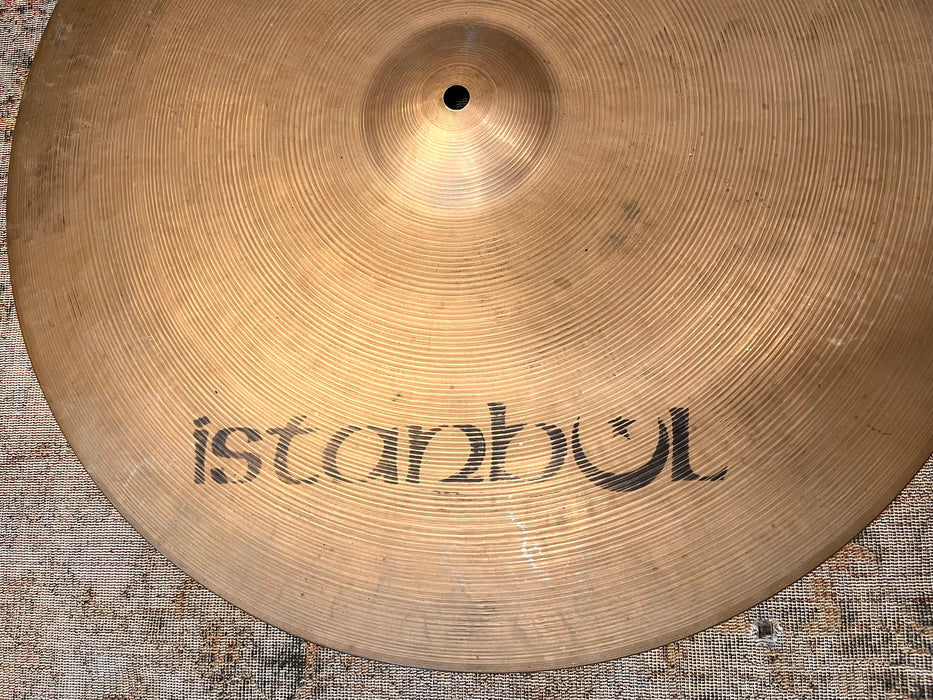 Ultra Rare ISTANBUL Pre Split AGOP MEHMET MINI CUP 20” Ride 2140 g Dark And Controlled! MELLOW