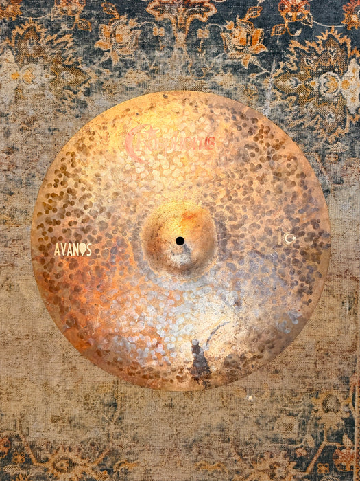 TURK OF DOOM Dark Complex Bosphorus RAW 18” THIN CRASH RIDE ONLY 1350 g Spectacular Unlathed