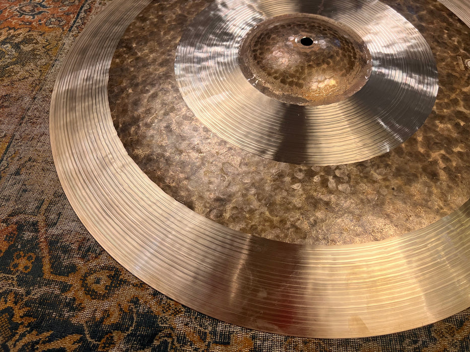 LIGHT SHIMMERING WARM Bosphorus Antique 22” THIN Ride 2280 g Sultan MINT