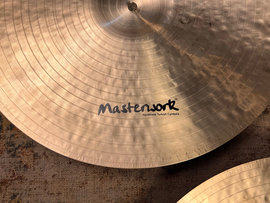 RARE GIANT MASTERWORK JAZZ MASTER 17" PAPERTHIN Hihats 1032 1130 Gs NEW