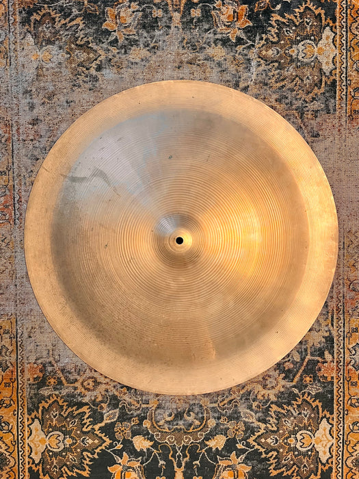 Rare Vintage Zildjian 22” SWISH CHINA PANG 2520 g China! Complex Steeper Profile! Mel Lewis Alt Ride