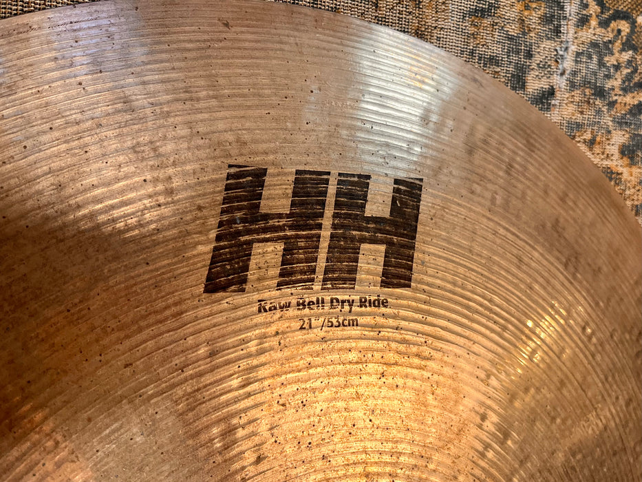 Sabian HH RAW BELL DRY Ride 21" An Auspicious 3333 g BRILLIANT! Why Pay $650???