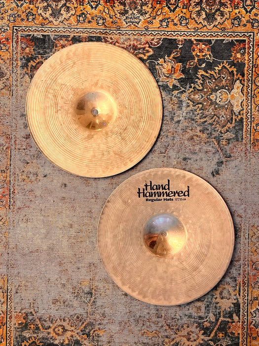 Rare 30 YR Old DARK Crisp Sabian HH 13” Hihats 795 1195 g BRILLIANT! Sound Phenomenal! Listen
