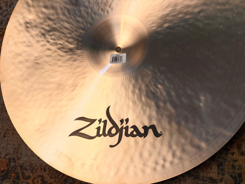 ZILDJIAN K 22” PAPER THIN Crash or LIGHT RIDE PERFECT! ONLY 1922 g Don’t Pay $630 For A Guess
