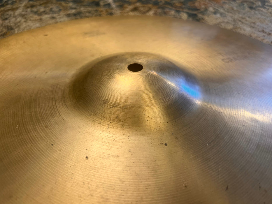 RARE Complex Vintage PAISTE 602 PAPER THIN 16” Crash 1036 g Unique One