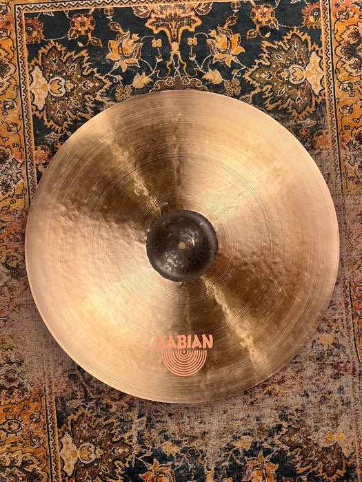 Beautiful DRY COMPLEX THINNER Sabian Hand Hammered HH KING Ride 22” 2388 g CLEAN