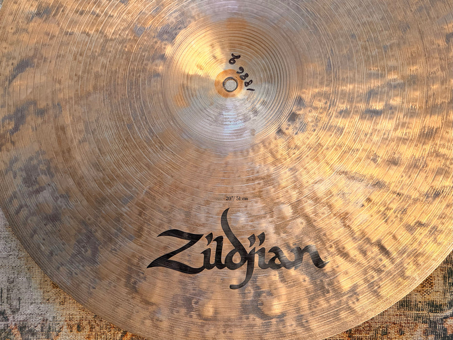 Zildjian KEROPE 20” Ride Crash THE ORIGINAL Smooth CLEAN! 1886 g Smoky DRY Crashable! Deep Patina