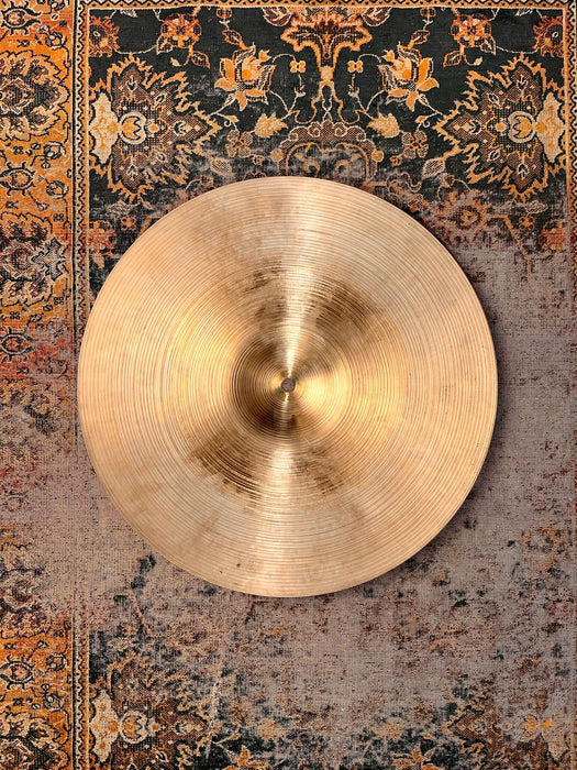 RINGO Sounding Vintage Zildjian 1960s FACTORY Stamped “Medium Crash” 18” 1422 g Amazing