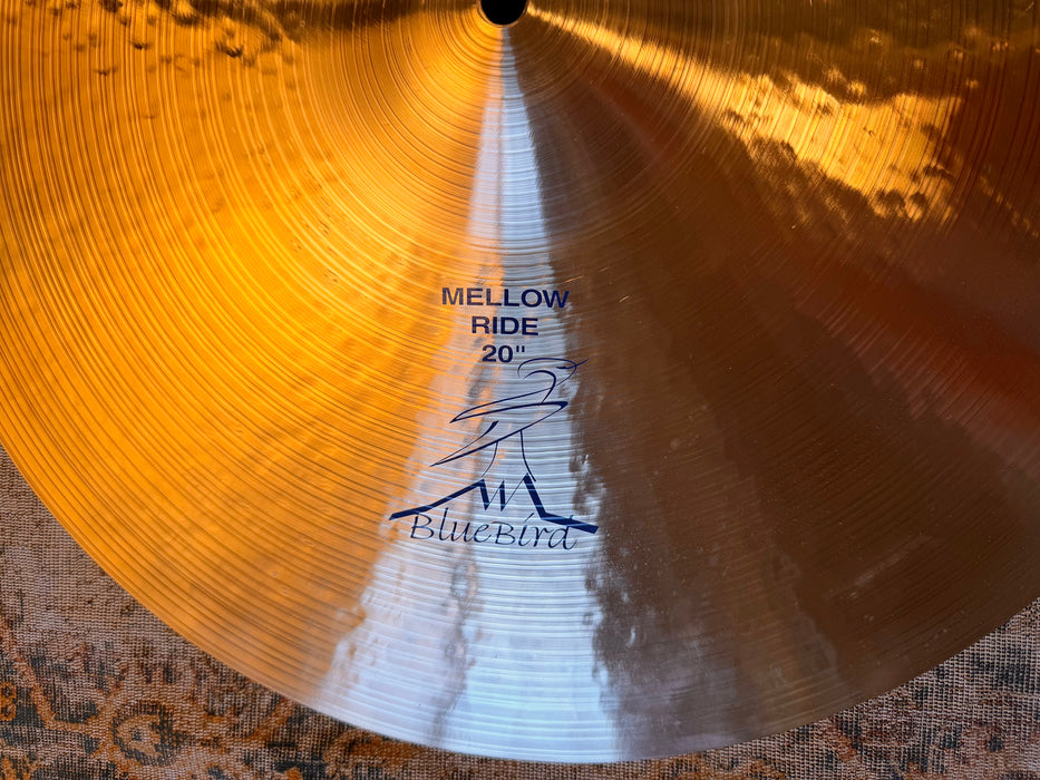 Paiste MASTERS BLUEBIRD MELLOW Ride 20” 2236 g PERFECT! Light Dark Complex! Don’t Pay $650!