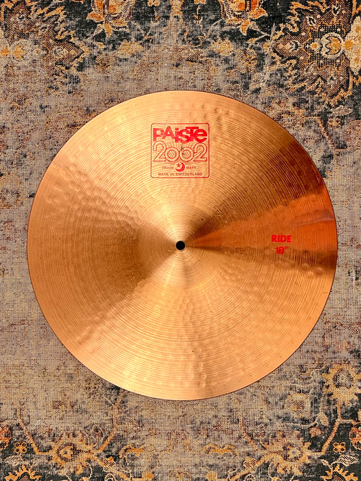 BONHAM Paiste 2002 Ride 18” 1816 g CLASSIC TONE Discontinued! VERY RARE