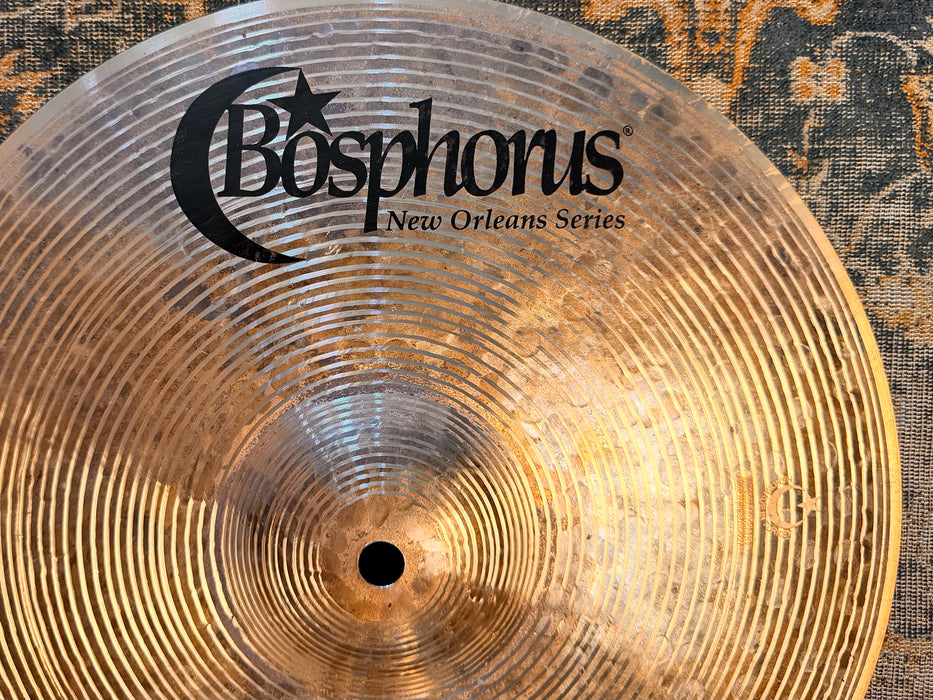 Rare Dry Crisp BOSPHORUS NEW ORLEANS 13” Hihats 850 976 g Articulate! IMMACULATE