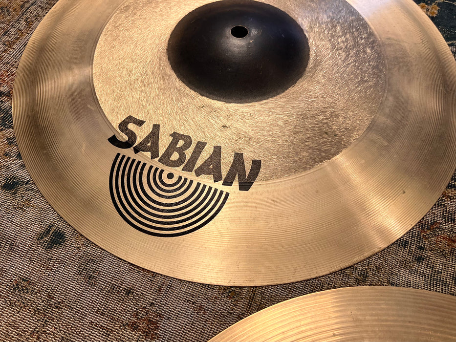 Unique Sabian COMBO AAX Freq HHX Evolution Hihats 14” 1046 1452 g Semi-Dry Darker