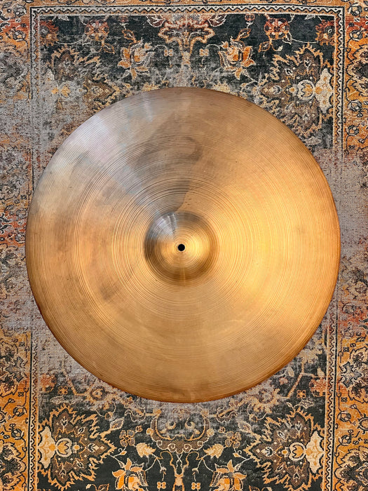 Vintage Zildjian 1950s 24” Ride Crash 3274 g VERY SWEET Sounding! Hand Hammered Light and Crashable!