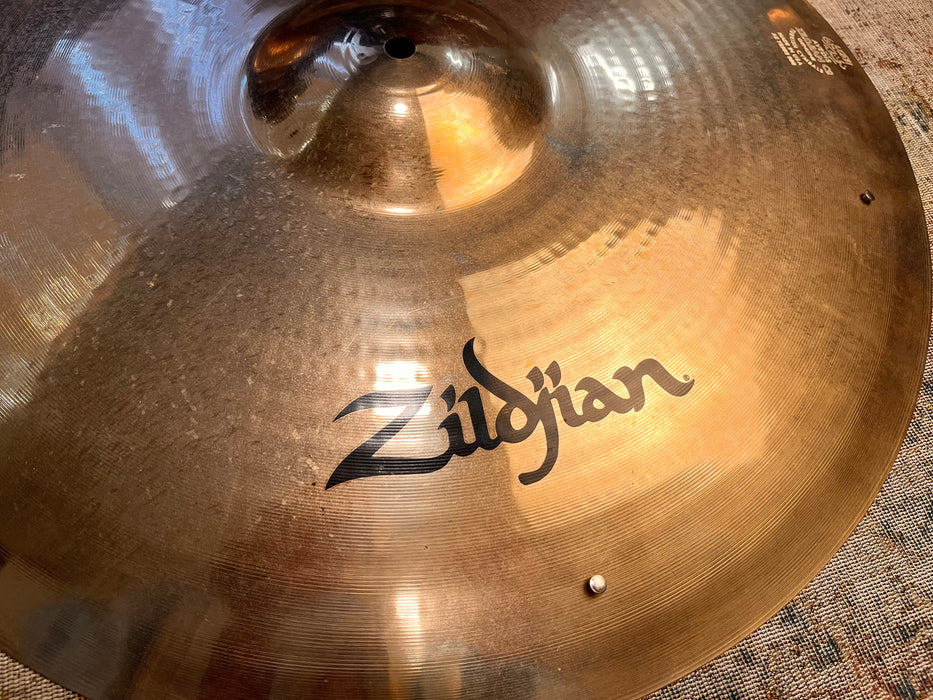 DISCONTINUED Zildjian A Custom Factory SIZZLE Ride 20” THINNER 1997 g LIGHT SHIMMERING