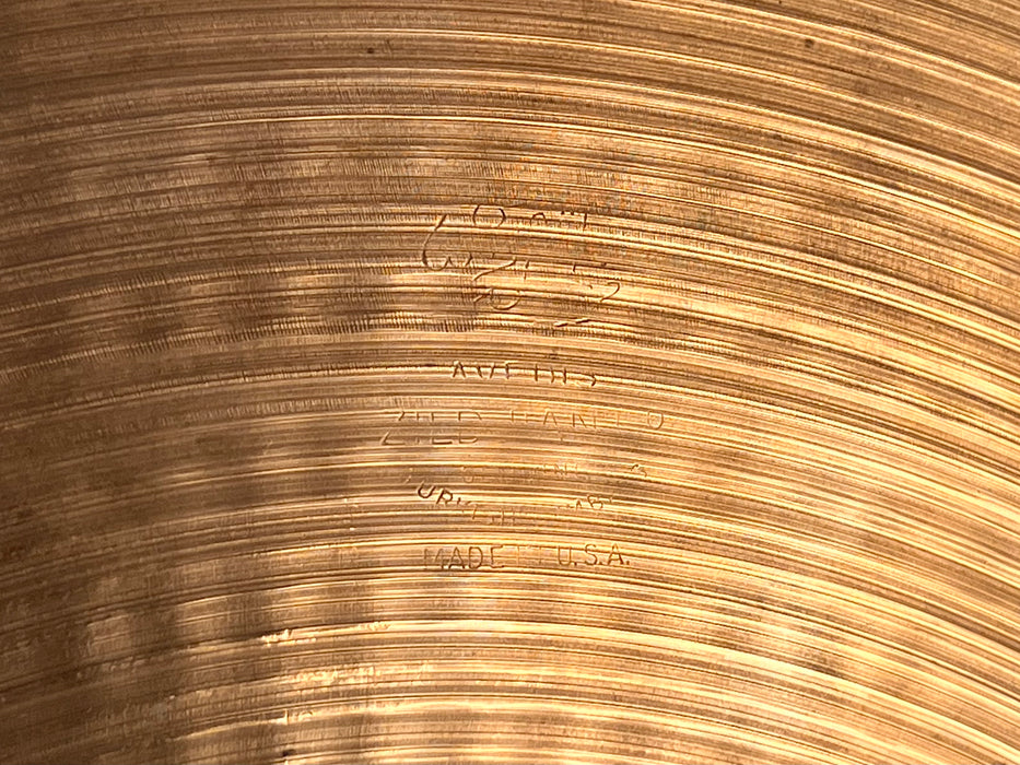 Vintage 1970s Zildjian QUICK BEAT 14” Hihats 1232 1354 g ULTRA CRISP! Classic VINNIE COLAIUTA