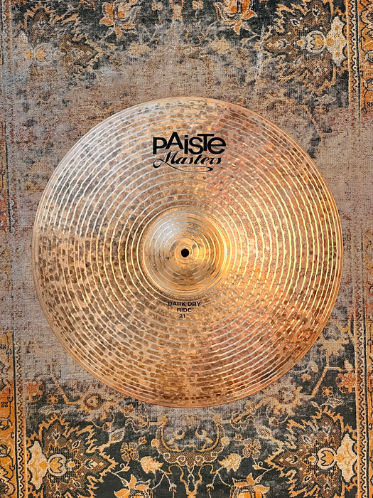 PAISTE MASTERS TWENTY DARK DRY RIDE 21” 2652 g PERFECT! Harder to Find Don’t Pay $710! Dry Complex!