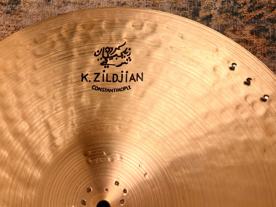 Zildjian K CONSTANTINOPLE LIGHT RIDE SIZZLE 20” 1862 g PERFECT Ultra WARM! Crashable! Limited!